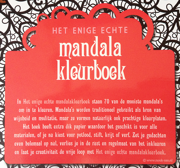Mandala kleurboek 1